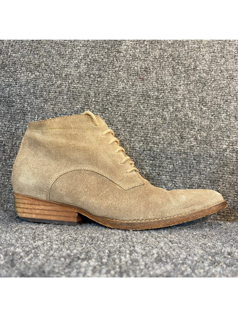 Surface to Air Womens Size 36 US 6 Tan Suede Leather Chukka Ankle Booties Boots